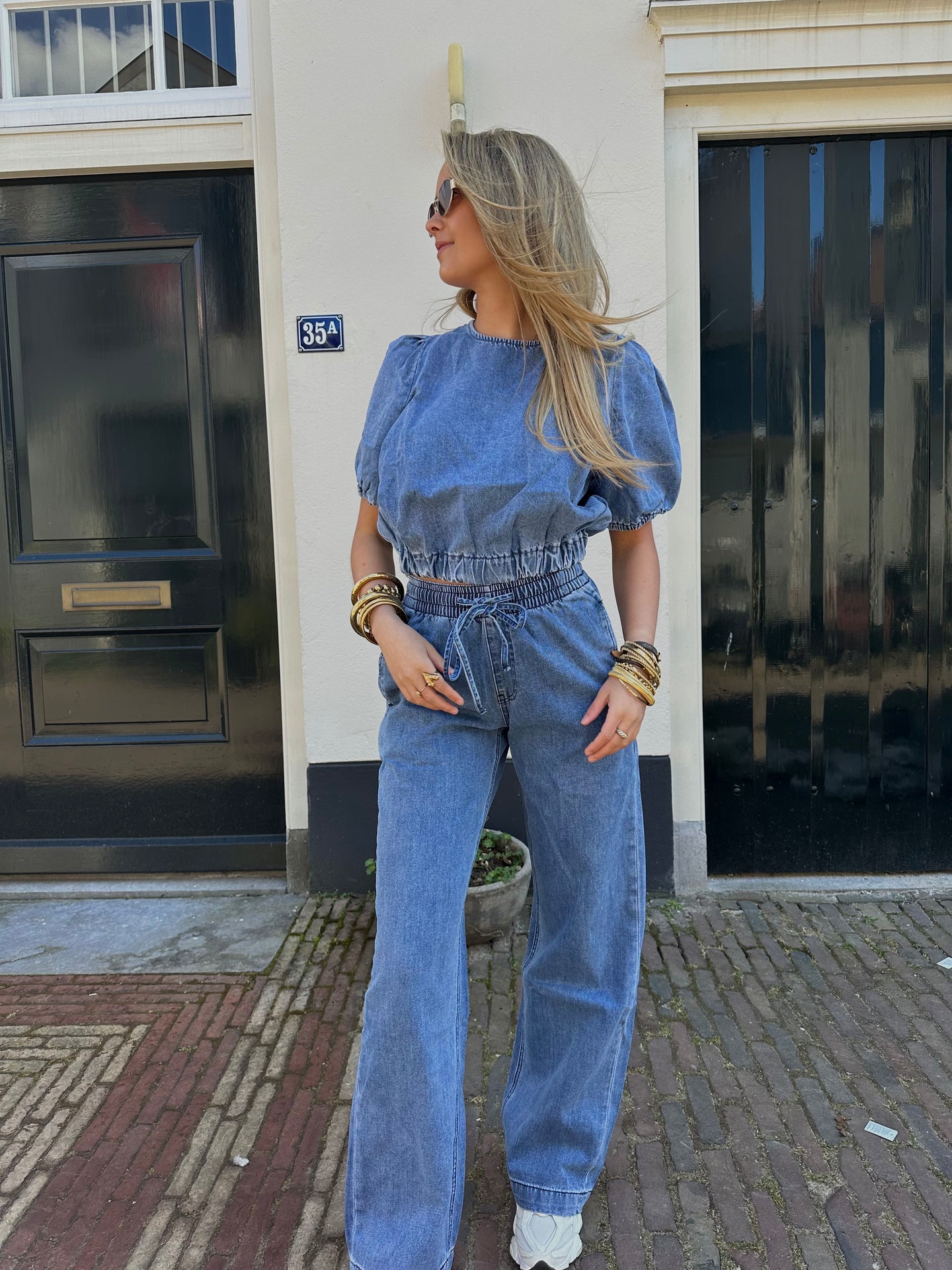 Denim redefined pants