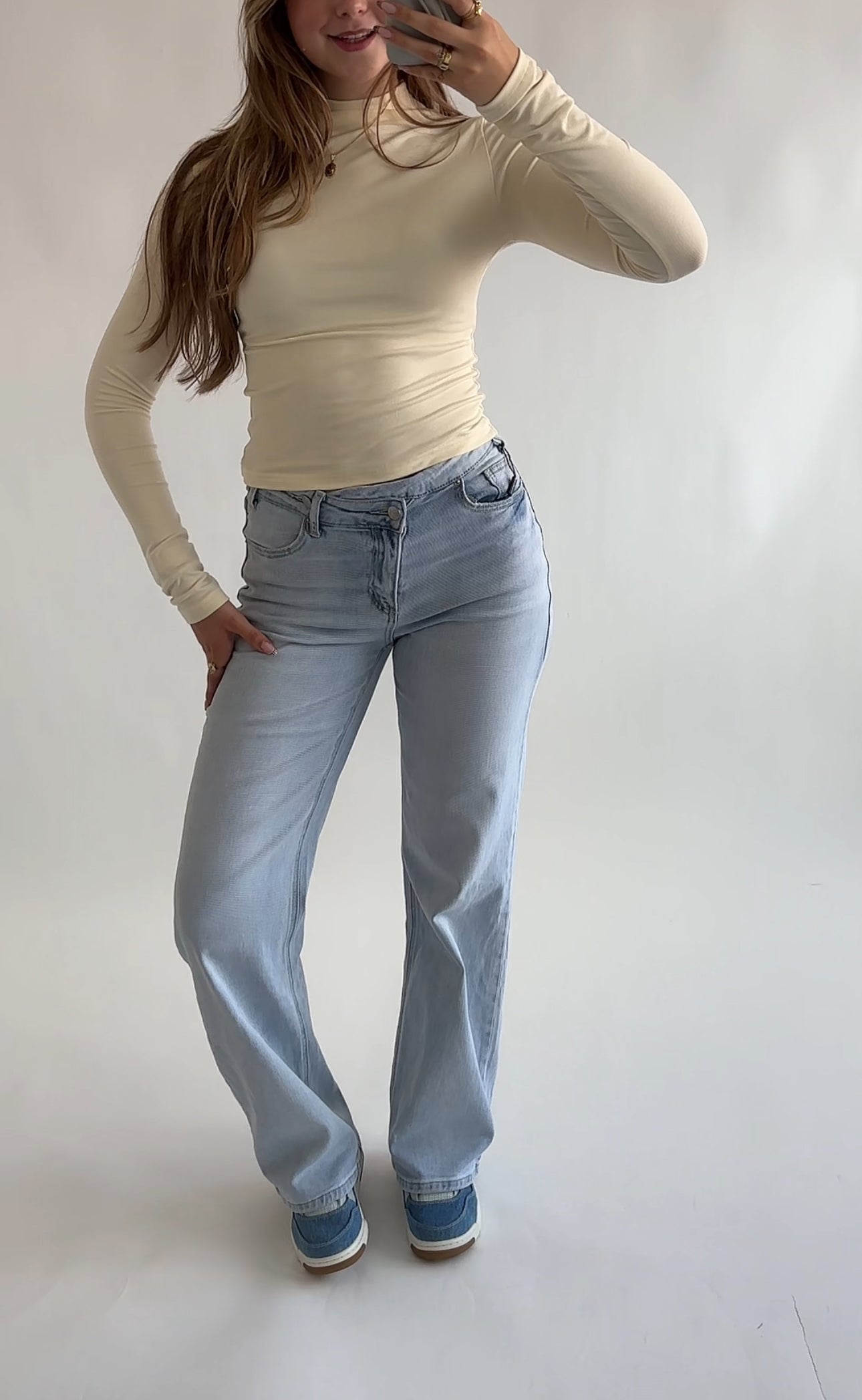 The Double Button Jeans