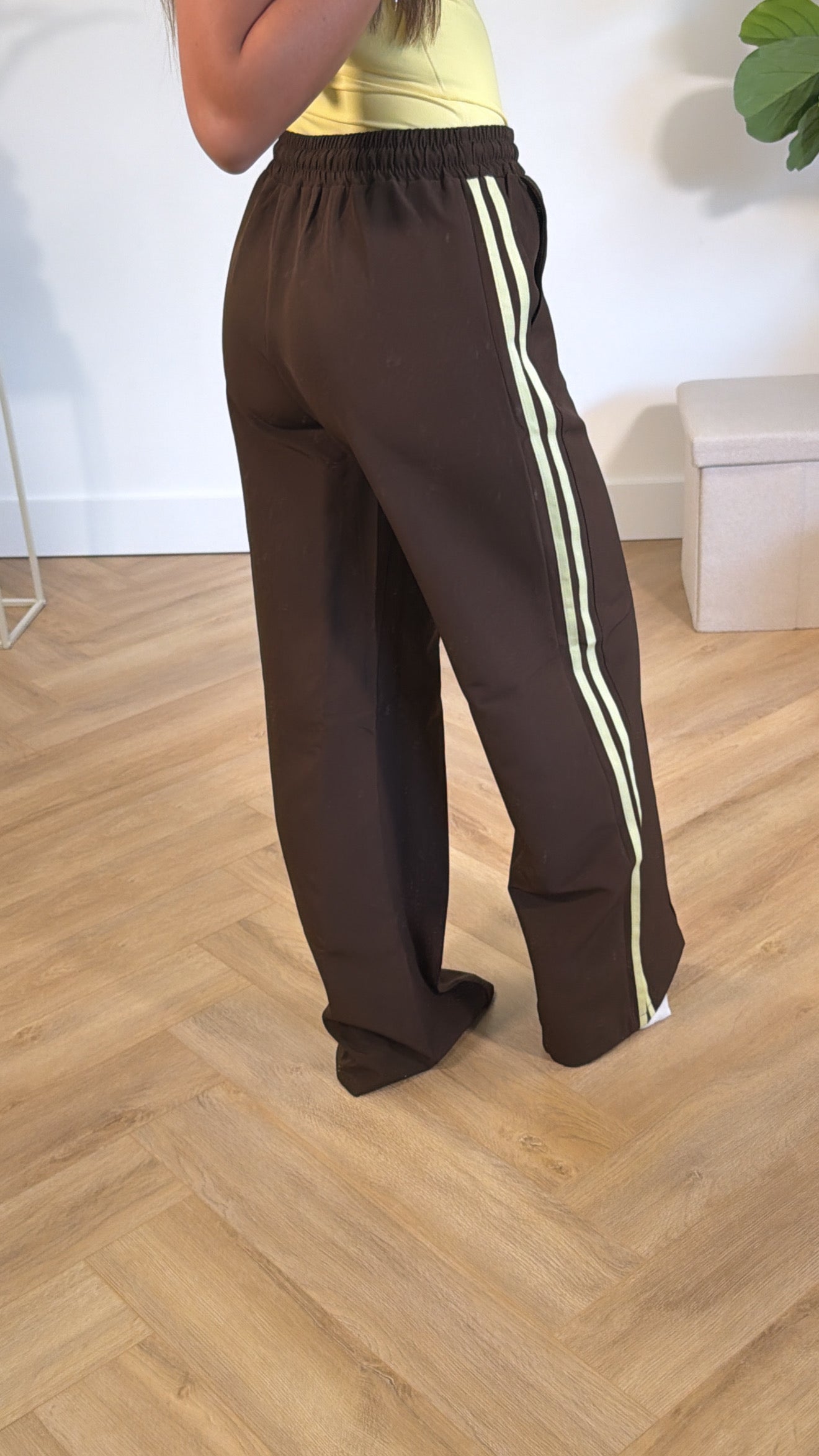 Sporty Chic Stripe Pants