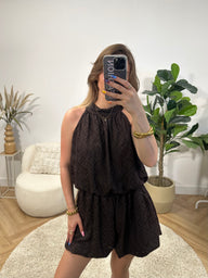 Yara Textured Playsuit