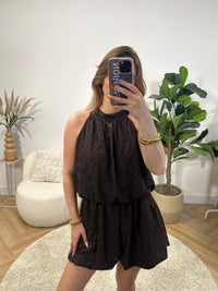 Yara Textured Playsuit