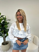 Embroidered Blouse “Floral Whisper”
