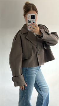 The Iconic Cropped Coat