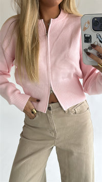 Emma Zipper Knit