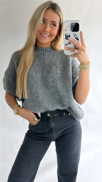 Knitted Sweater Top
