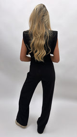 Midnight Luxe Jumpsuit (One Size)