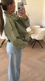 Luxe Oversized Bomber