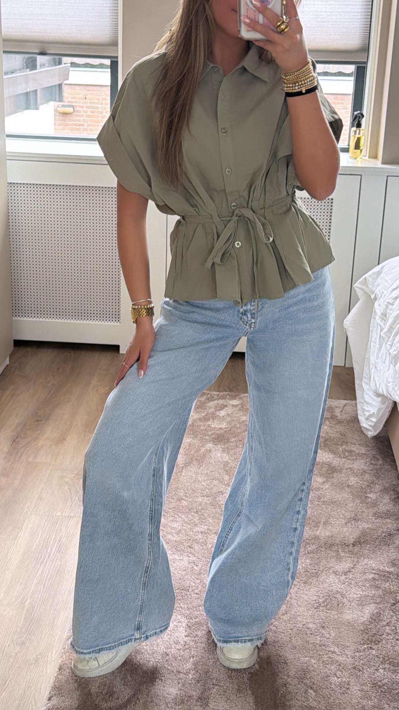 Juliette linnen blouse