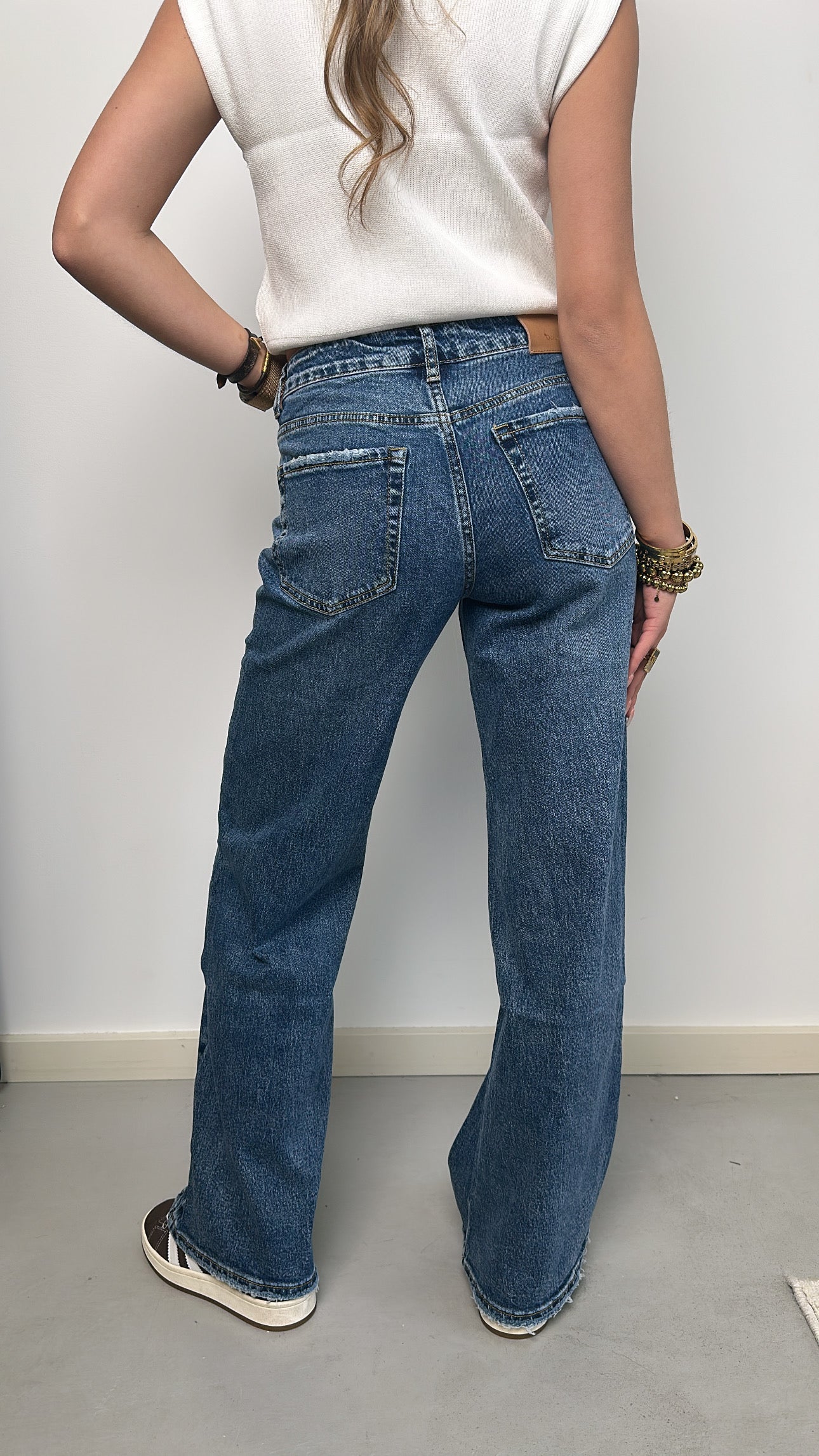 Bibi mid Waist - dark denim