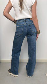Bibi mid Waist - dark denim