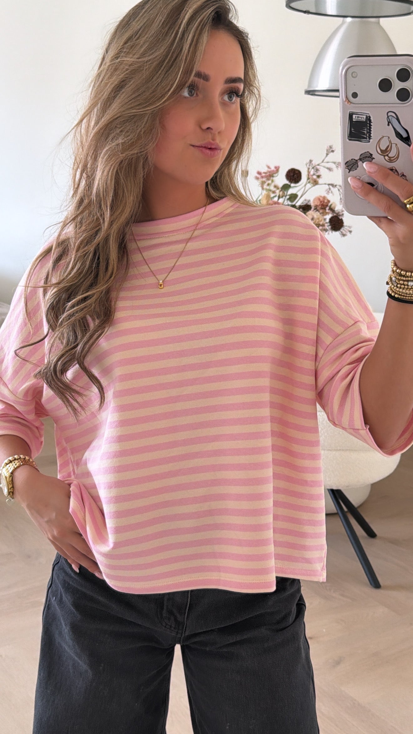 Mila Stripe Tee