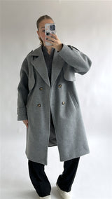 Trenchcoat grijs