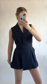 Vera Tailored Wrap Playsuit