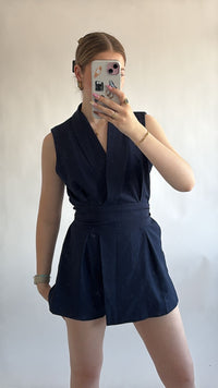 Vera Tailored Wrap Playsuit