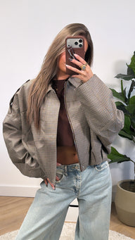 Elodie Check Jacket