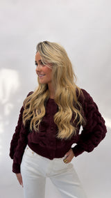 Soft Textured Knit Vest