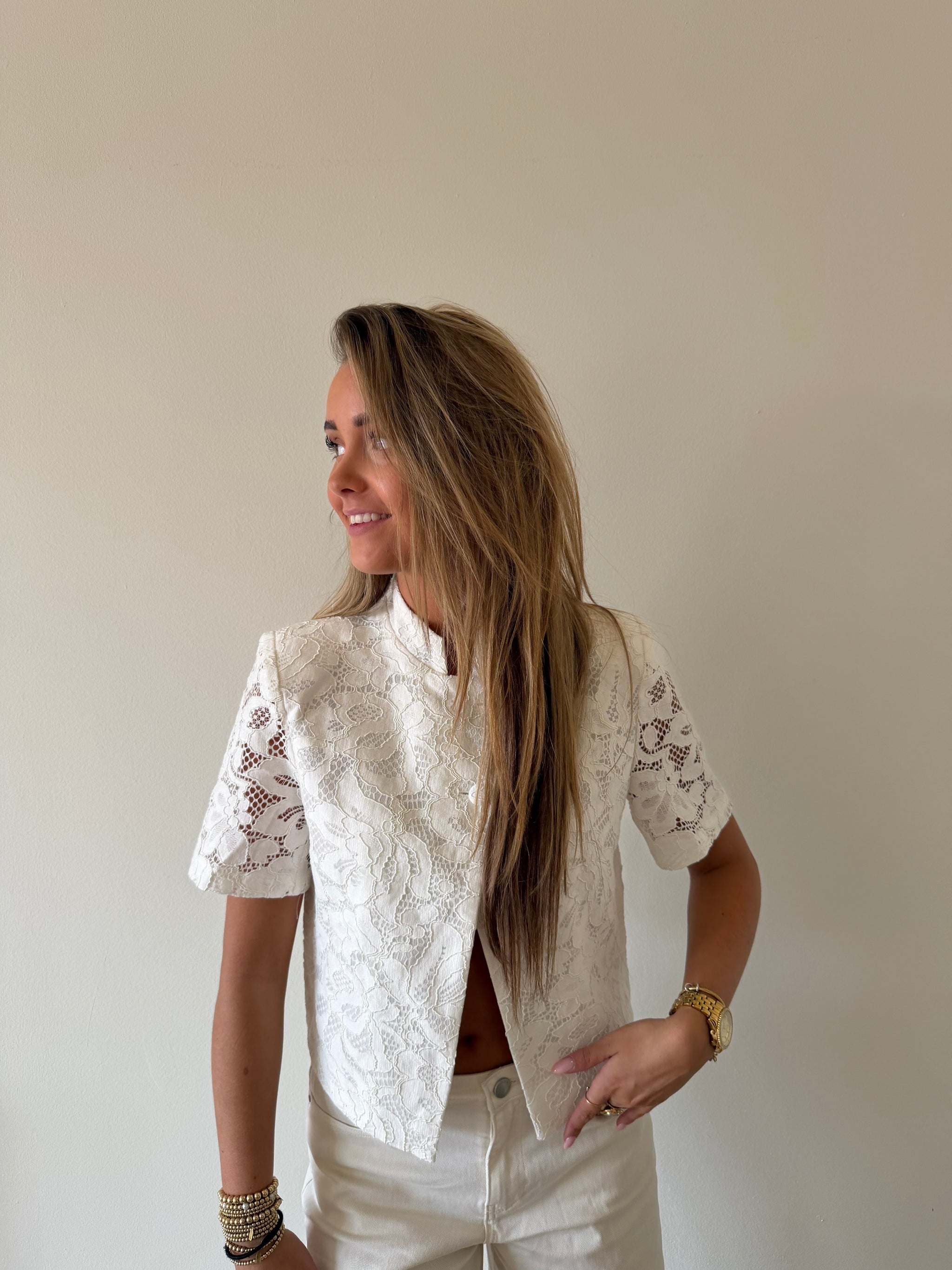 Amélie Lace Blazer