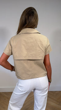 Classy Button Top