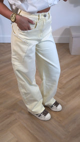 Butter Yellow Balloon Denim