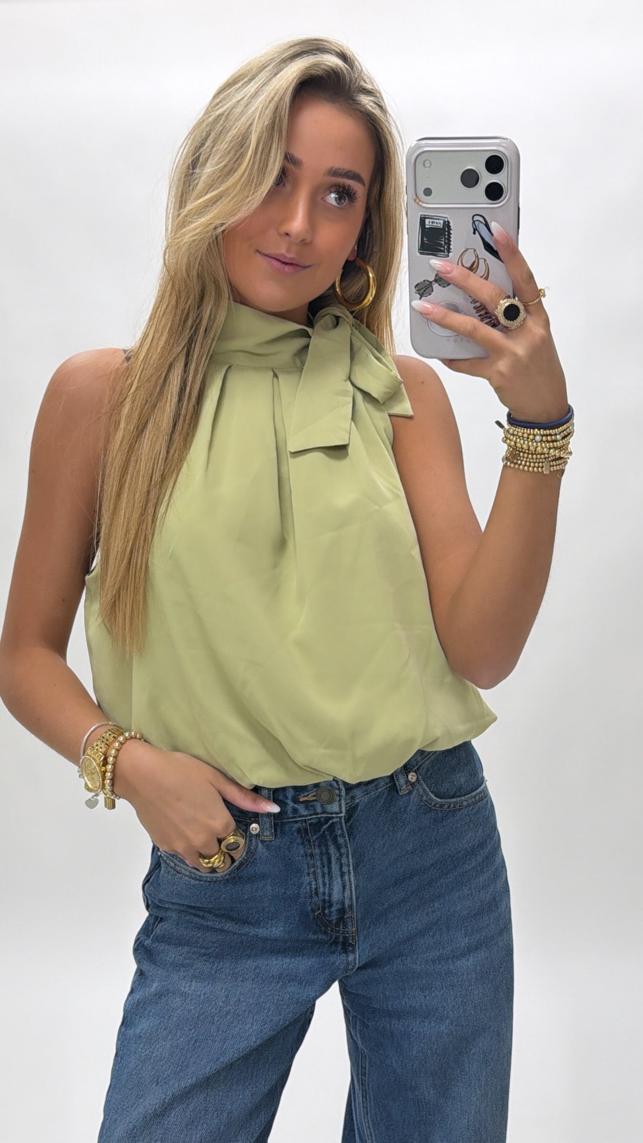 Cropped cute pof top