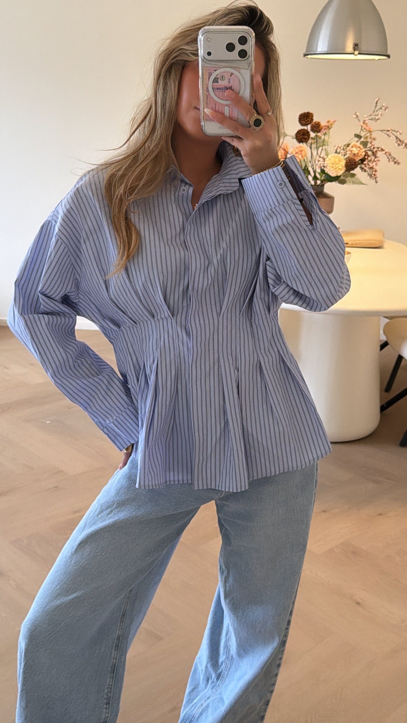 Sunlit Stripe Blouse