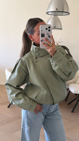Luxe Oversized Bomber