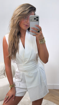 Julia Waist Tie Playsuit