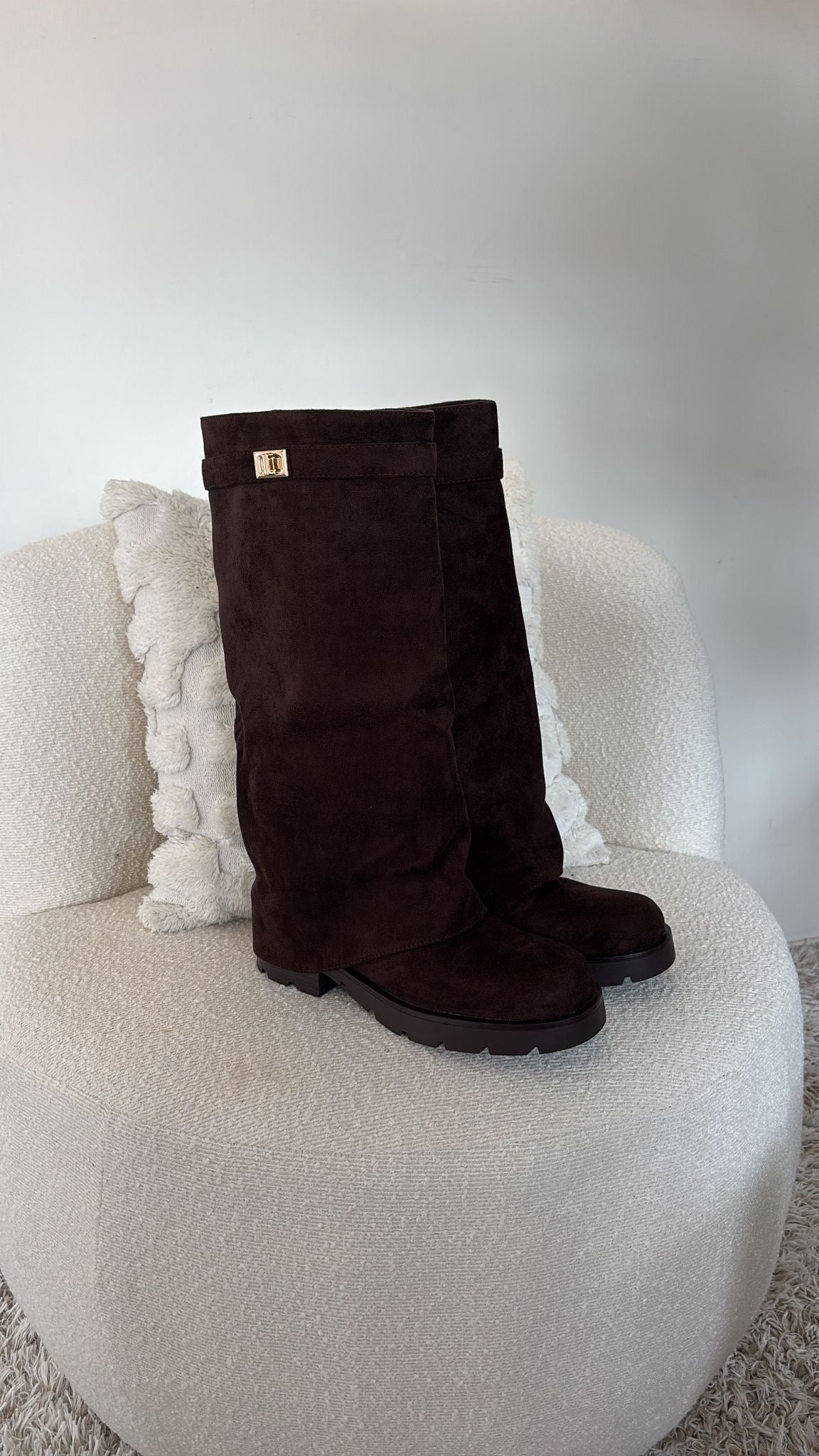 Suède boots
