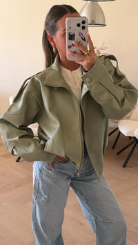 Luxe Oversized Bomber
